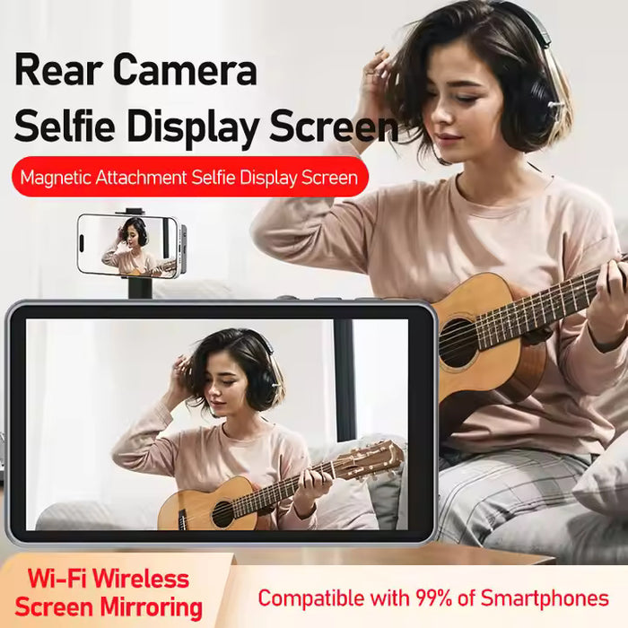 Vlog Selfie Monitor Screen For iPhone And Android.