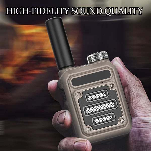 Waterproof & Shock Resistant Walkie-Talkies.