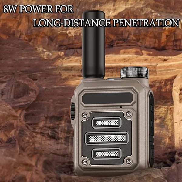 Waterproof & Shock Resistant Walkie-Talkies.