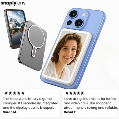 Vlog Selfie Monitor Screen For iPhone And Android.