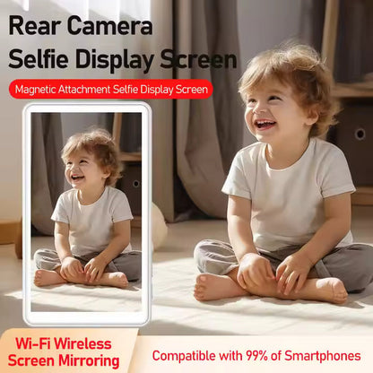 Vlog Selfie Monitor Screen For iPhone And Android.