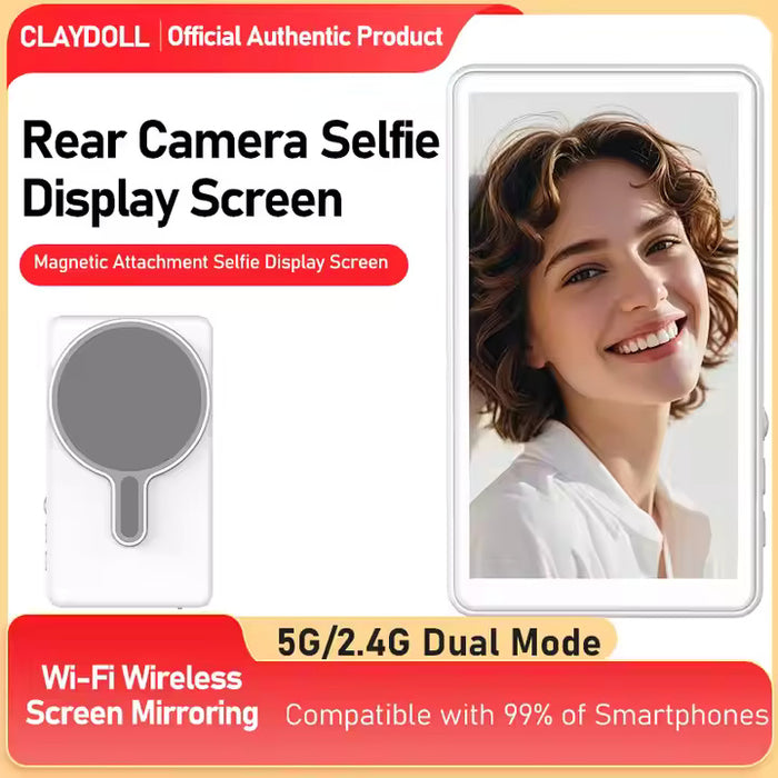 Vlog Selfie Monitor Screen For iPhone And Android.